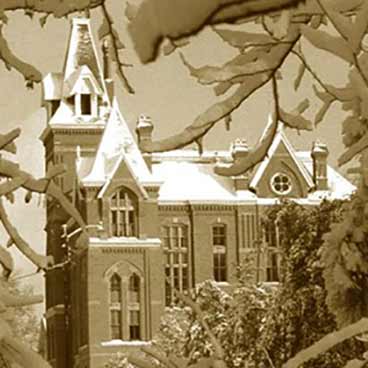 Seney Hall, Oxford's iconic and most frequently photographed building.