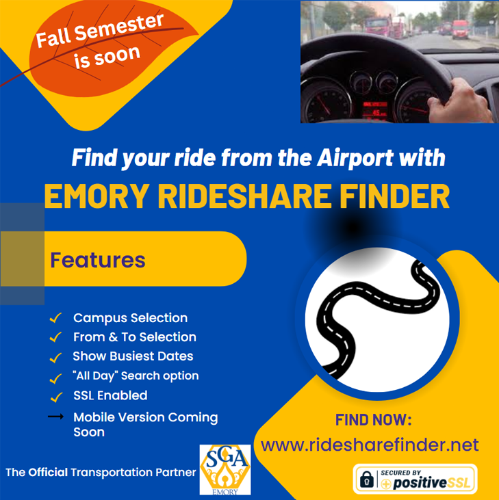 Ride Share Finder Flyer