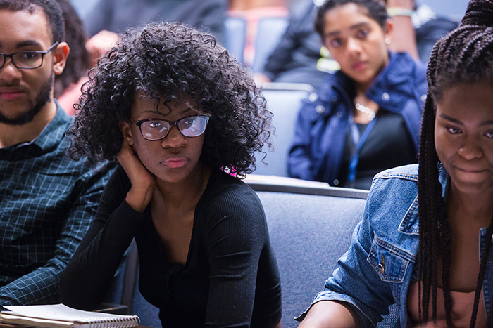 Mawuko "Momo" Kpodo, a rising junior, is among five Emory MMUF Fellows who attended daily lectures and engaged in out-of-the-classroom learning experiences during the summer institute.