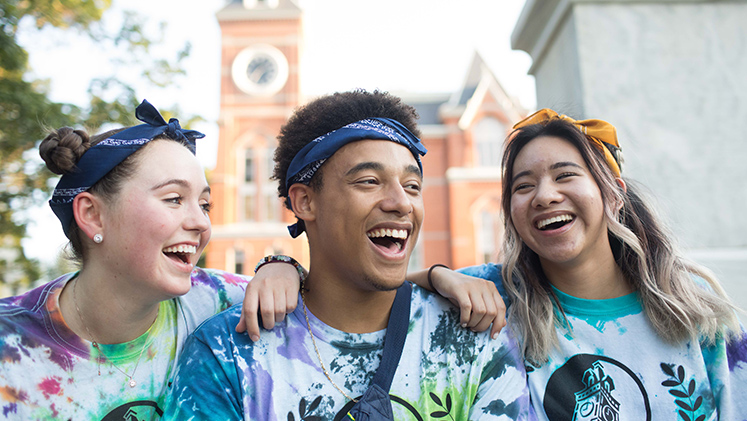 Students participate in Oxford Olympics.