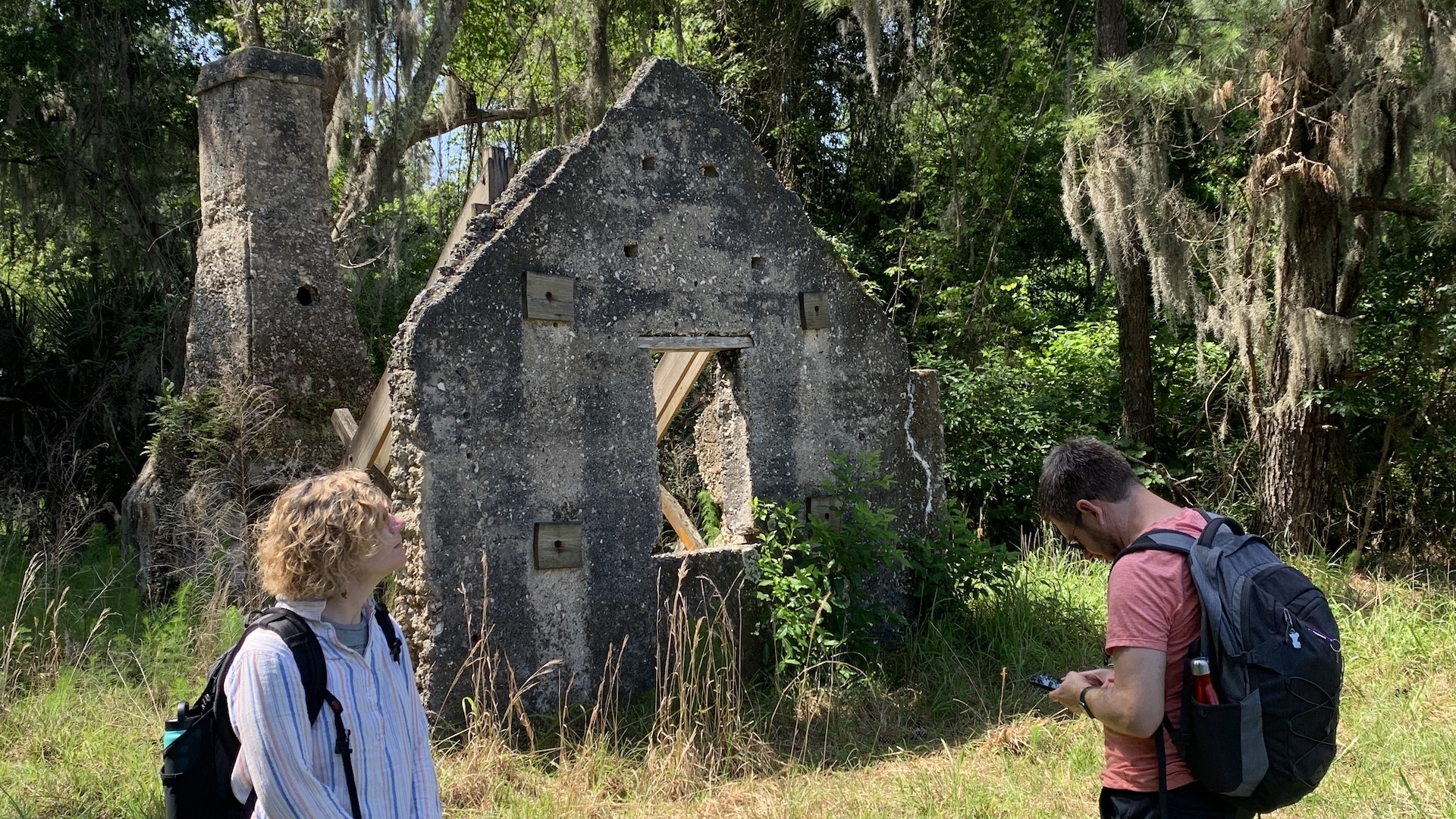 Ruins on Georgia Coast