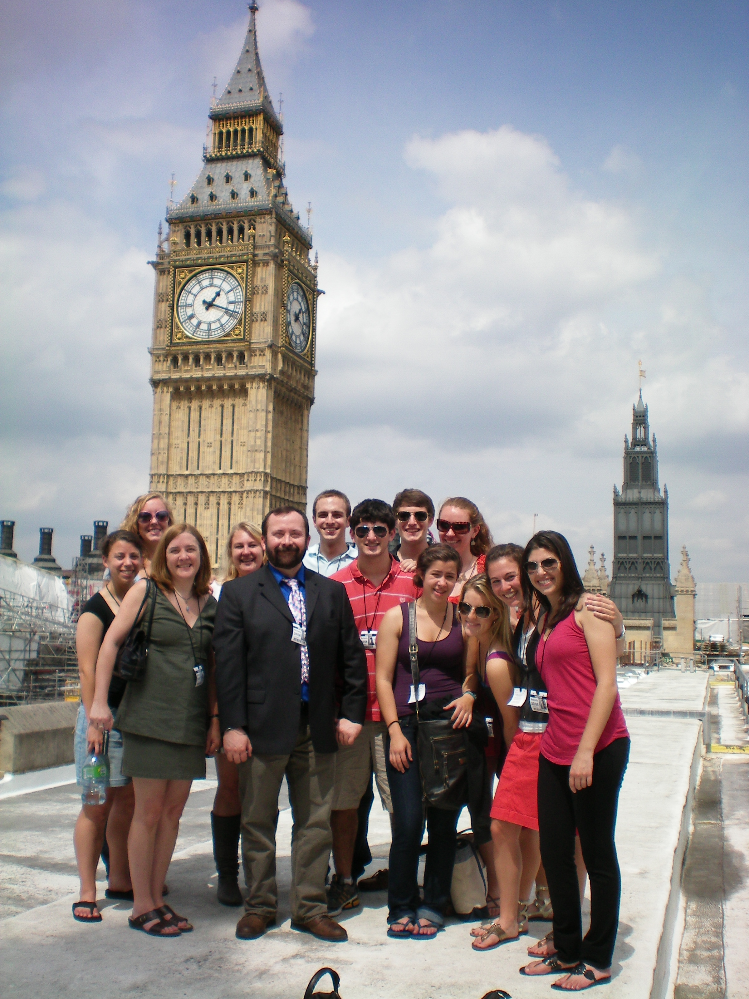 Emory Students in London